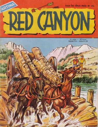 Scan de la Couverture Red Canyon n 52